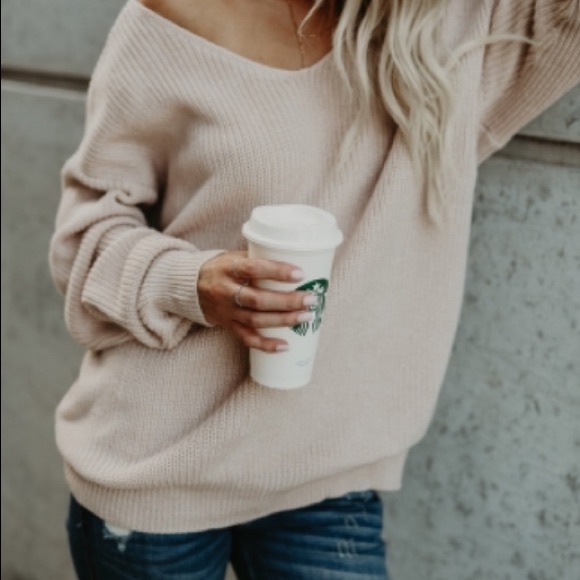 NWT TWIST BACK SWEATER - Picture 3 of 3